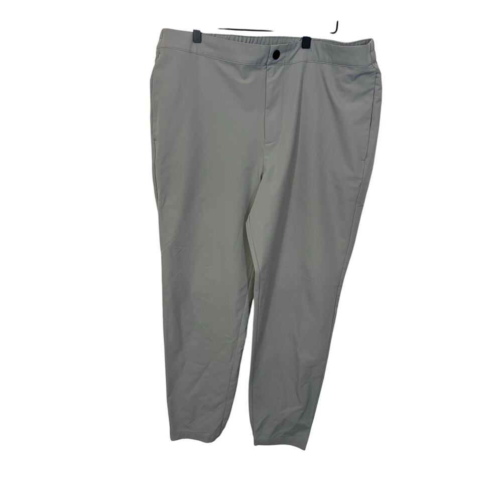 Banana Republic Men's Tech Hybrid Pant Sz 38 Gray Business Corporate Sales - Picture 2 of 5